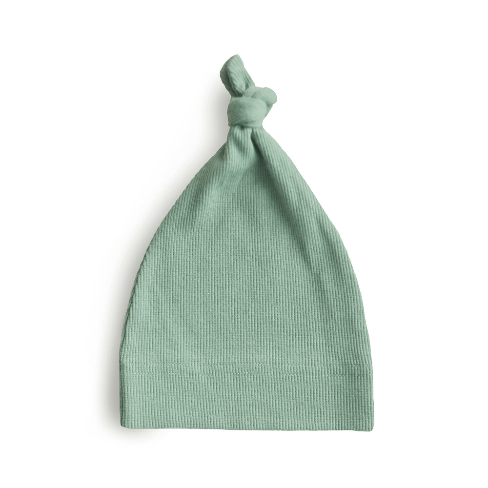 Tidlig farve Legepladsudstyr Mushie Organic Cotton Ribbed Baby Beanie