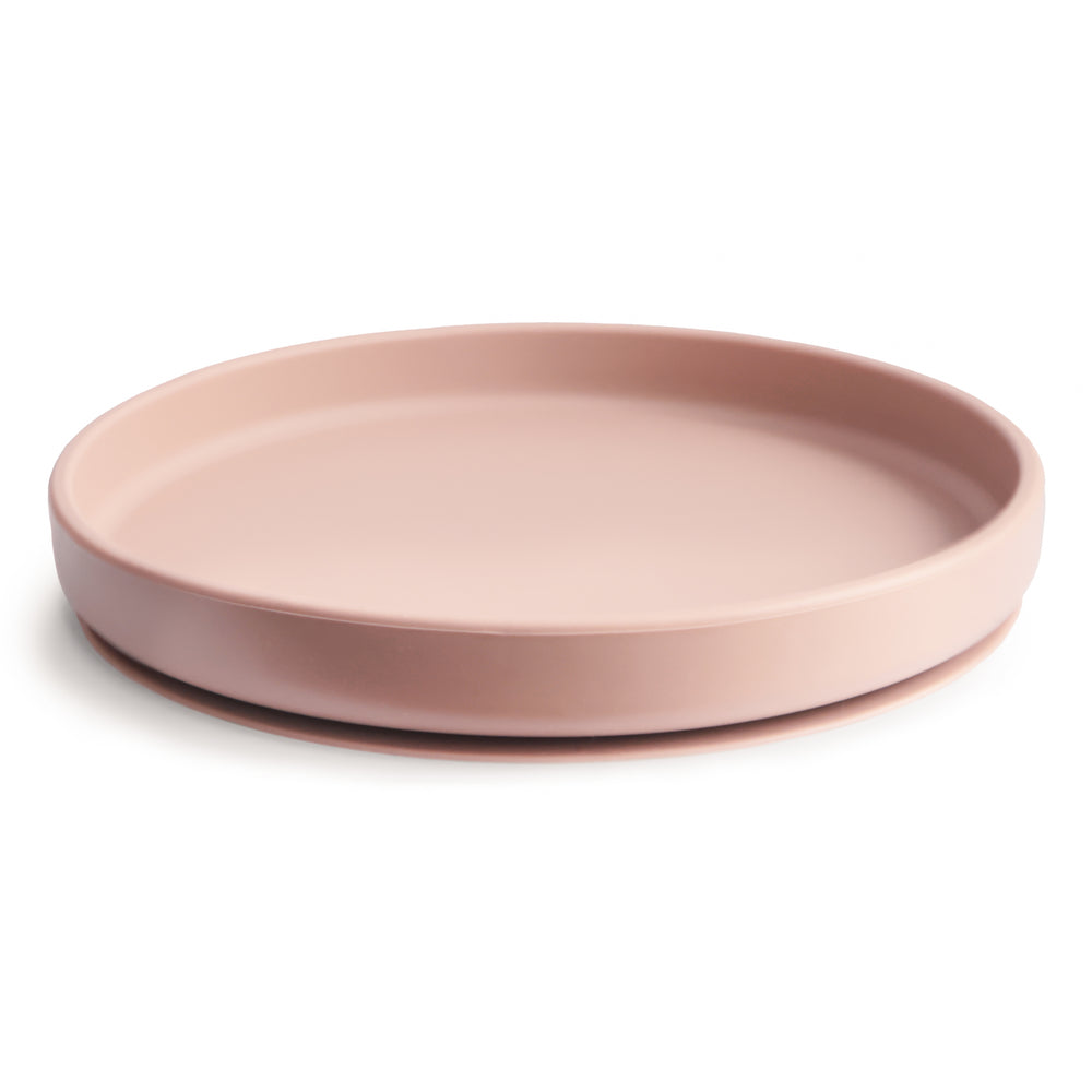 Mushie Silicone Suction Bowl Cloudy Mauve