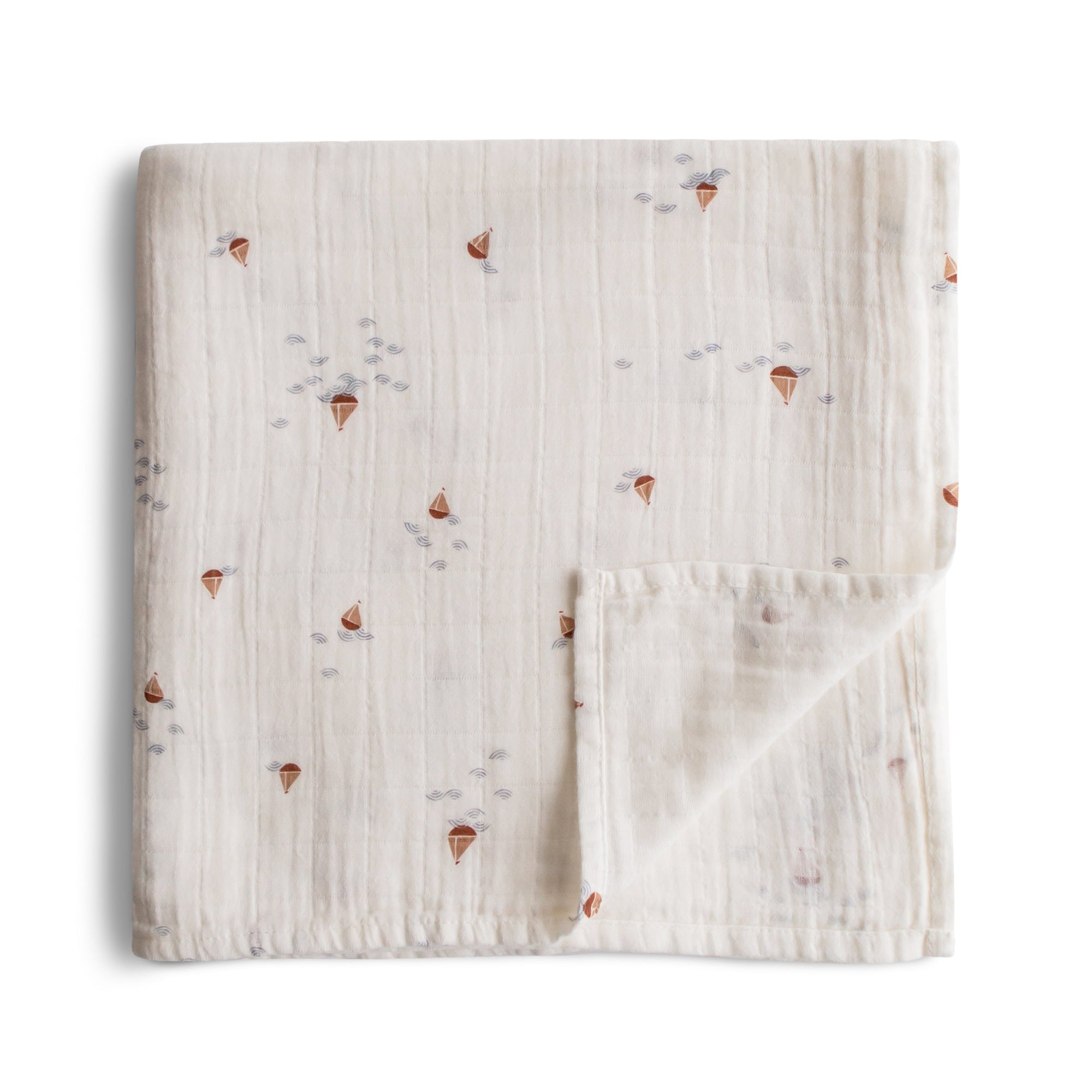 Boats Organic Cotton Swaddle