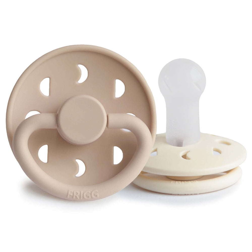 Frigg Moon Silicone Baby Pacifier | 2-Pack