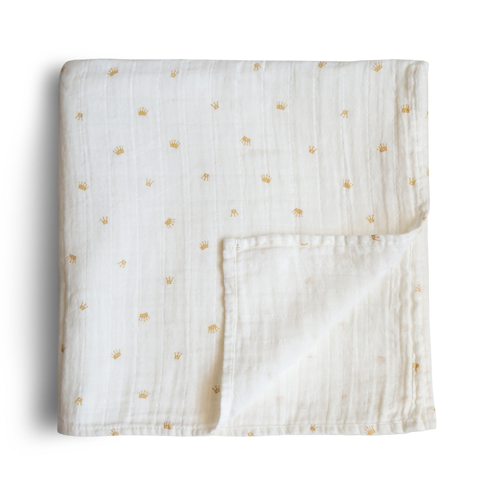 Crowns Organic Cotton Swaddle
