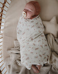 Organic Cotton Muslin Swaddle Blanket