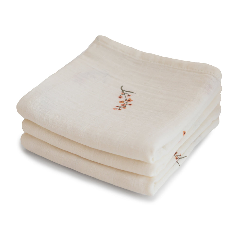 Organic Cotton Muslin Washcloth • Kitchen Cloth • Hankie • Napkin • – Jo &  June Vintage