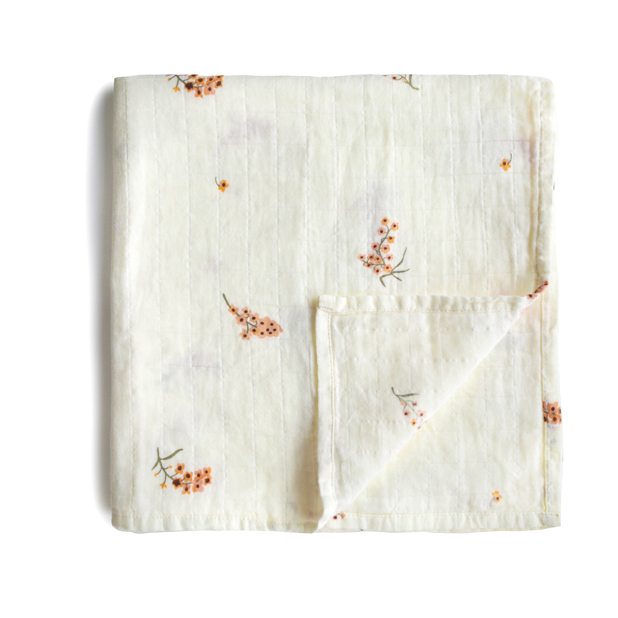 Flowers Organic Cotton Swaddle