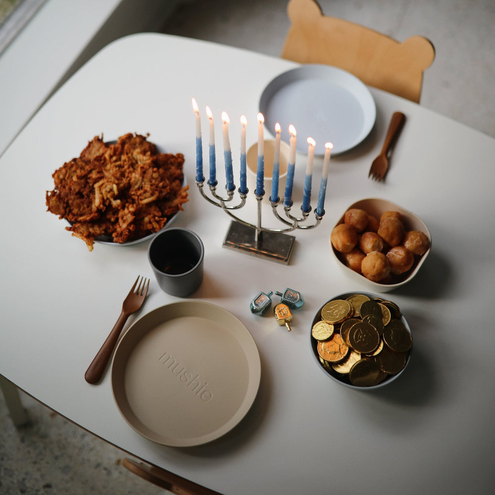 Mushie Round Dinnerware Bowl, Set of 2 - Caramel – Elenfhant
