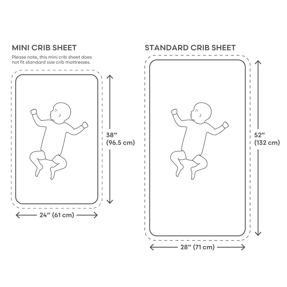 Mini Muslin Crib Sheet