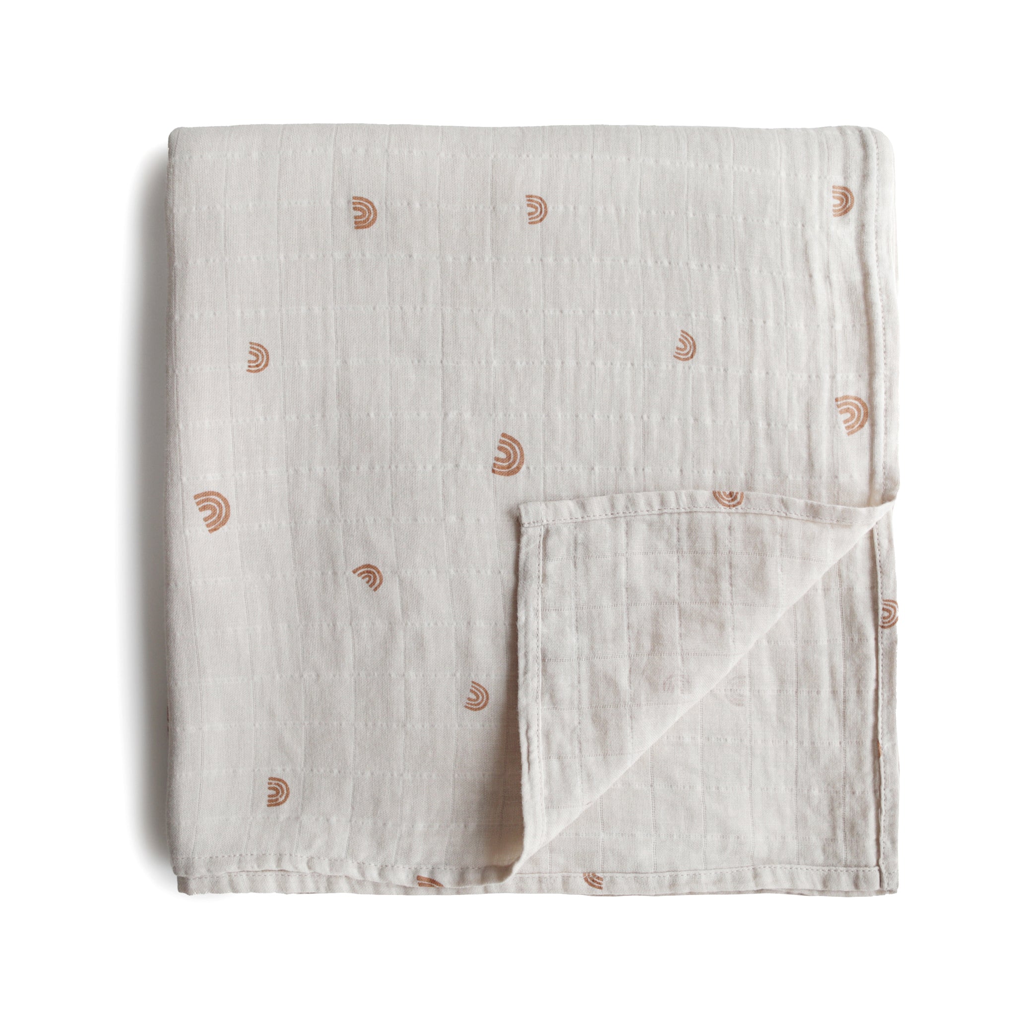 Organic Cotton Mushie Baby Muslin Swaddle Blanket