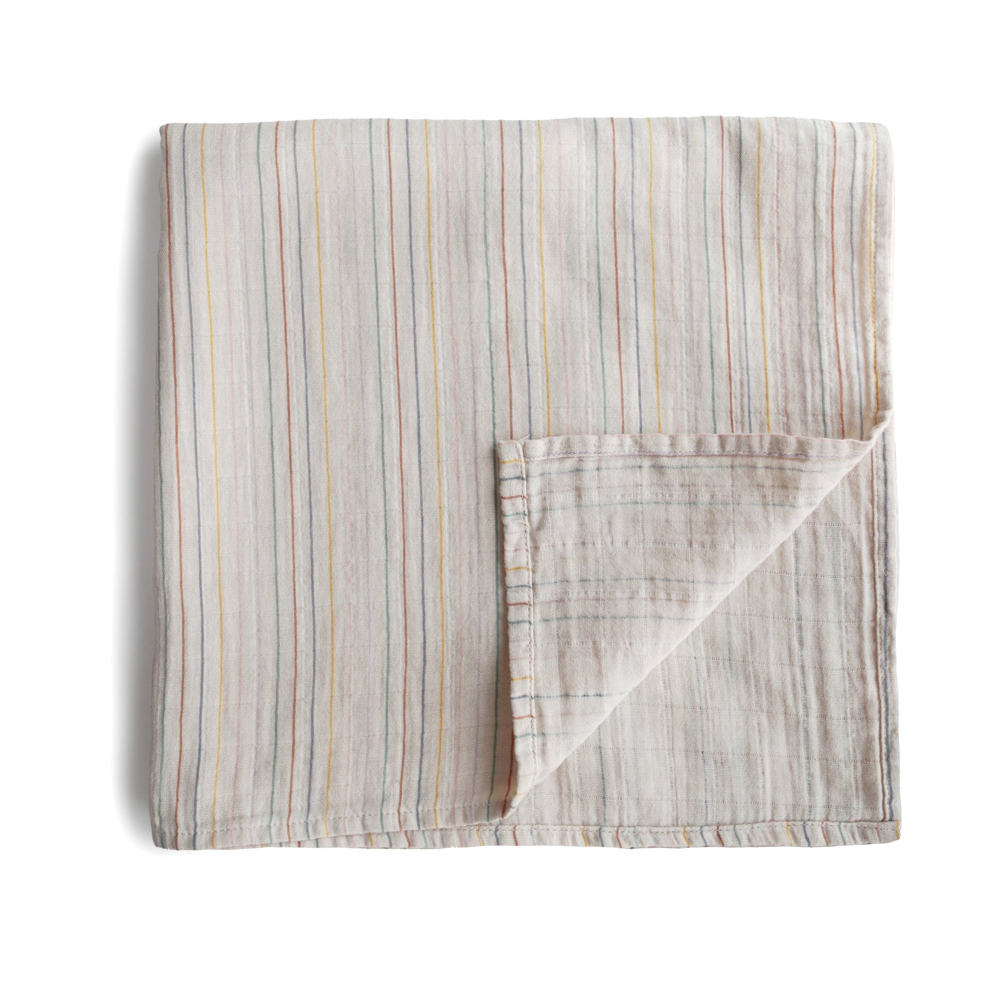 Retro Stripes Organic Cotton Swaddle