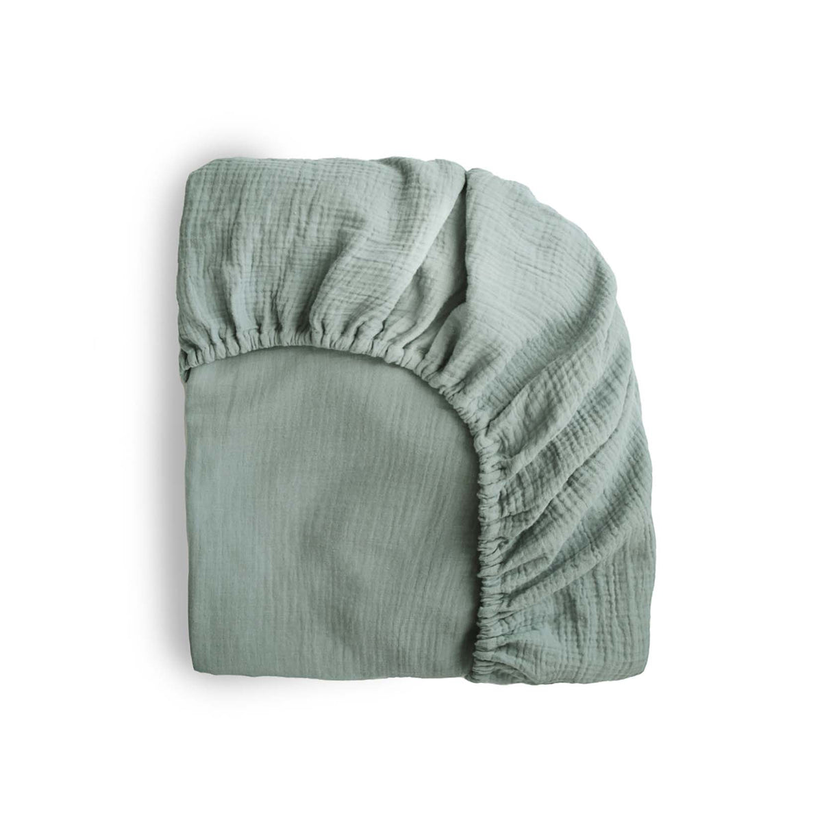 Mushie Mini Baby Muslin Crib Sheet