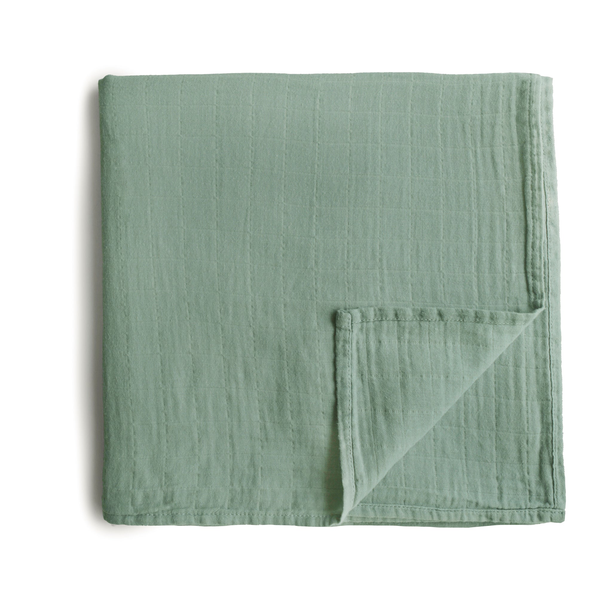 Organic Cotton Mushie Baby Muslin Swaddle Blanket