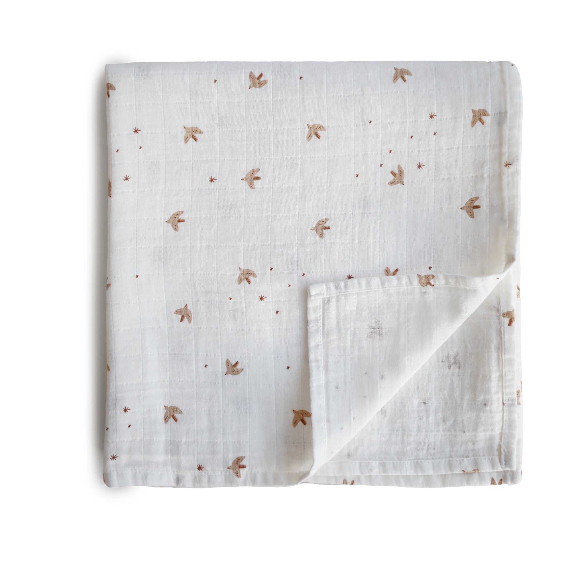 Rose twig on white Baby blanket Organic cotton baby wrap Swaddle blanket organic muslin blanket ** offers UK SELLER ** okotex 100 certified ,GOTS