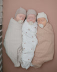 Organic Cotton Muslin Swaddle Blanket