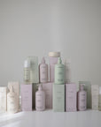 Lifestyle image of Mushie Baby Skincare collection