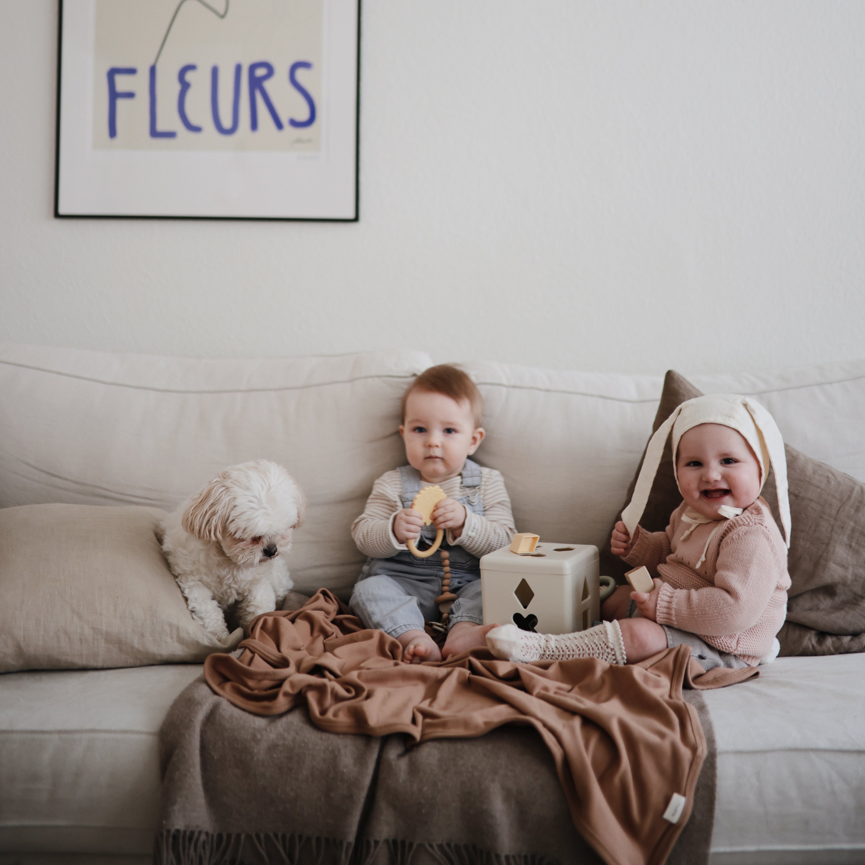 Mushie Silicone Pacifier Clip Mila