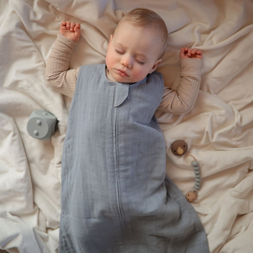 100% Organic Muslin Cotton Baby Footmuff, Sleeping Bag For