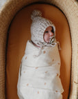 Organic Cotton Muslin Swaddle Blanket