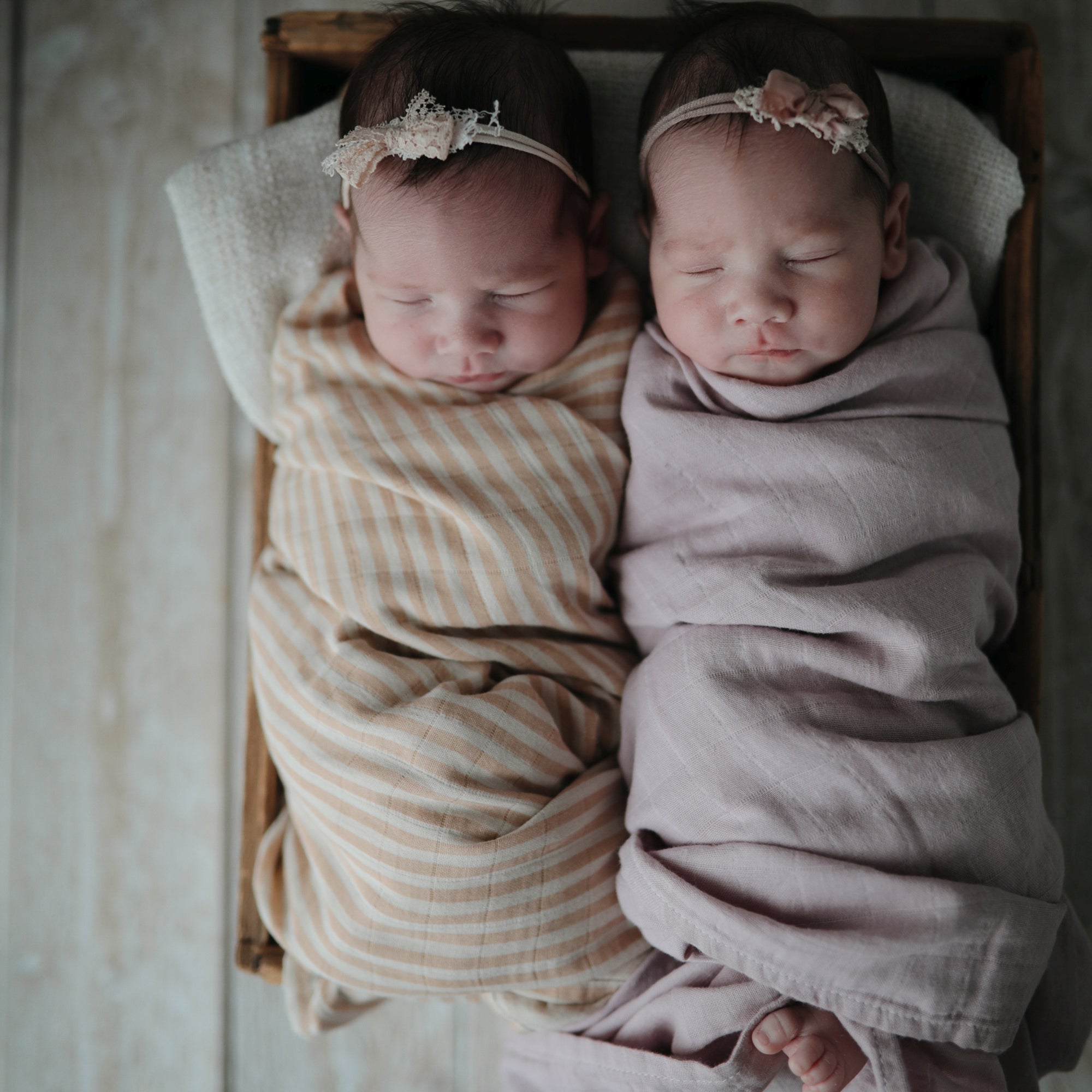 Organic Cotton Muslin Swaddle Blanket