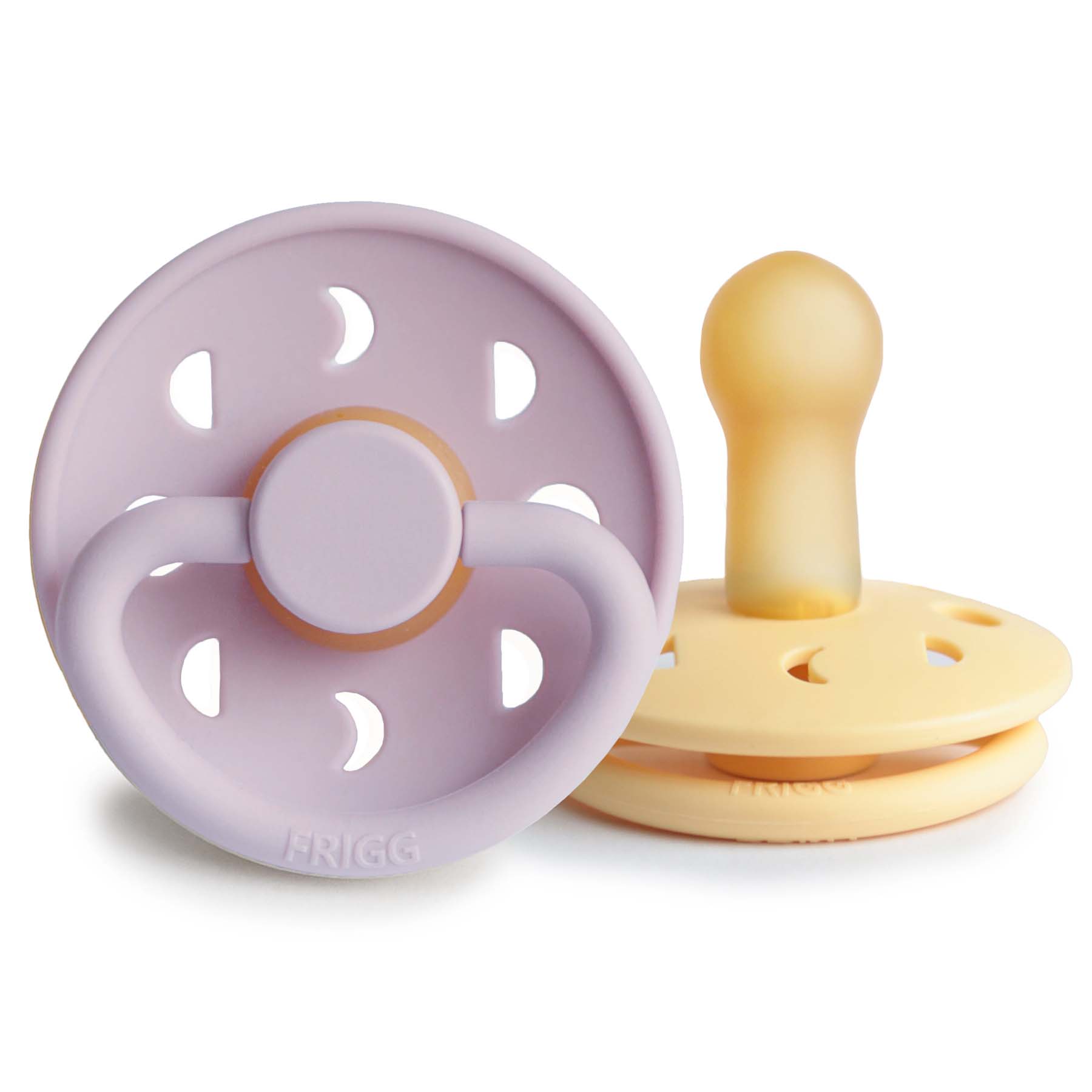 FRIGG Moon Natural Rubber Pacifier 2-Pack – Mushie