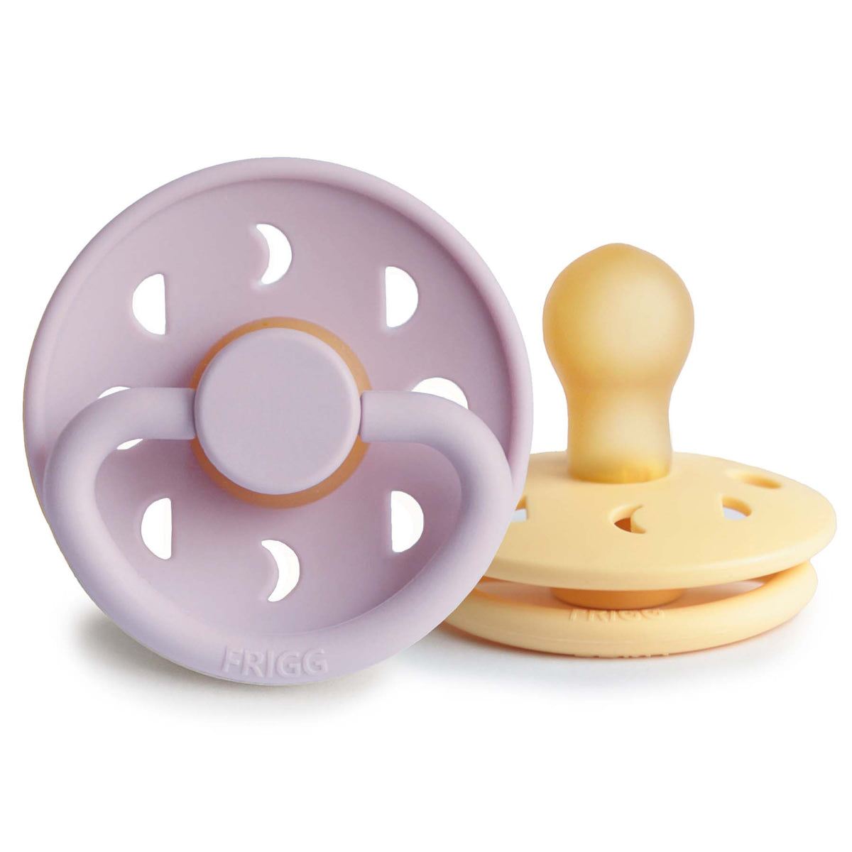 FRIGG Moon Natural Rubber Pacifier 2-Pack – Mushie