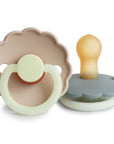 FRIGG Daisy Night Natural Rubber Pacifier 2-Pack